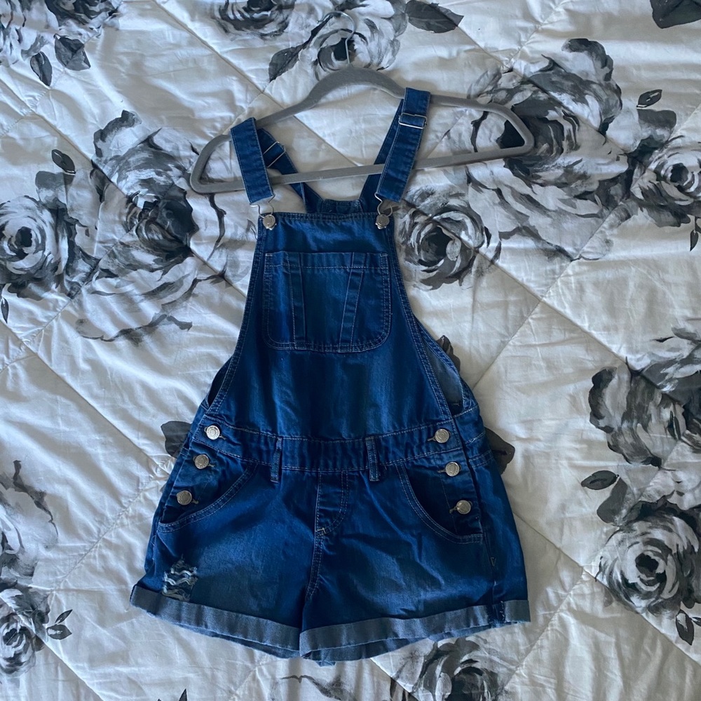 Denim Overalls